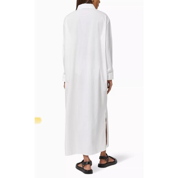 THE FRANKIE SHOP - Cala Shirt Dress / White / XS-S - Picture 4 of 9